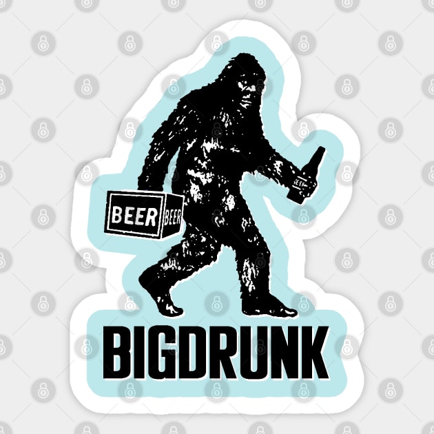 BIG DRUNK Sticker by thedeuce